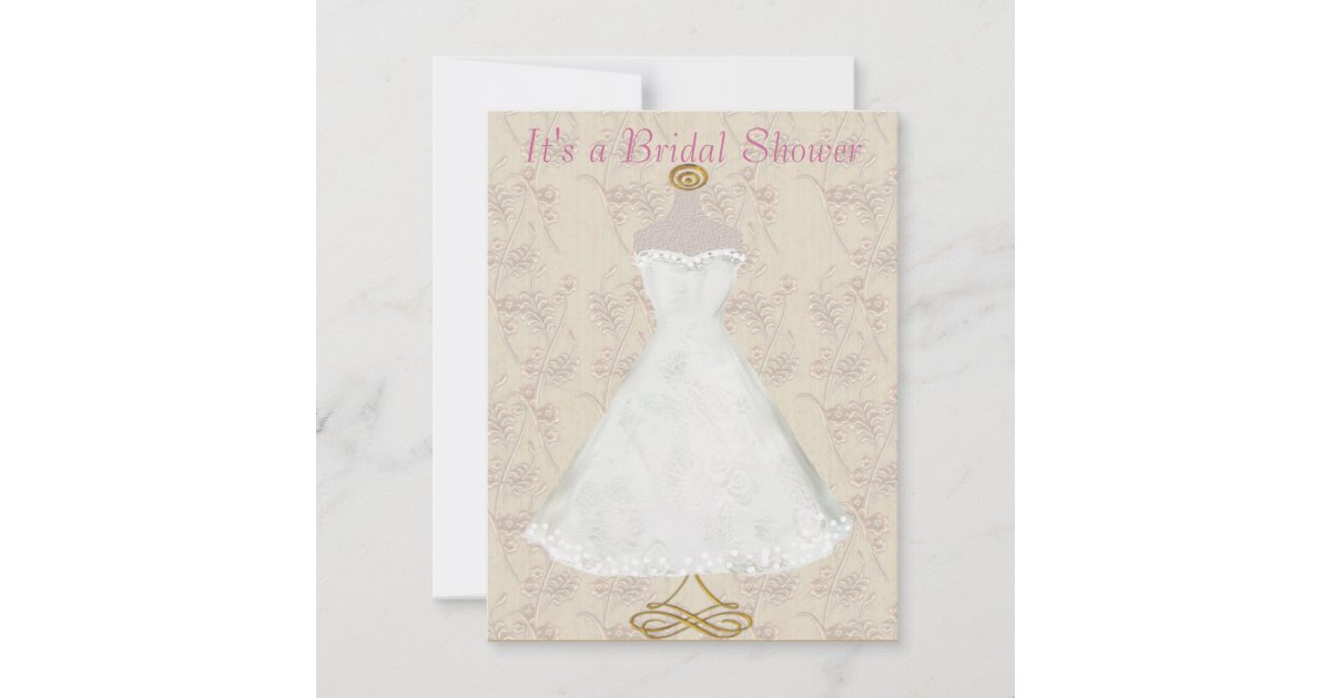 Bridal Shower Invitation Zazzle 2691