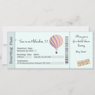 Bridal Shower Invitation, Adventure Bridal Shower Invitation