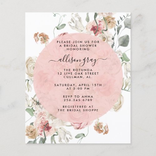 Bridal Shower Invitation  Annabeth