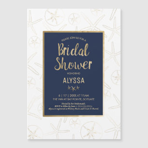 Bridal Shower Invitation - Beach, Nautical