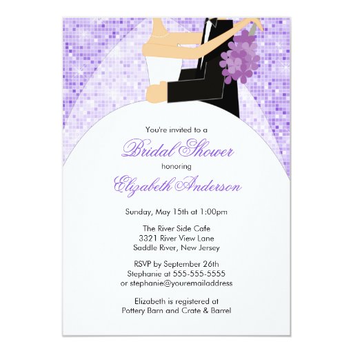 Bling Bridal Shower Invitations 8