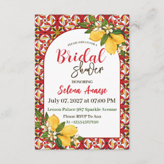 Bridal Shower Invitation Card