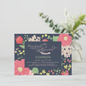 Bridal Shower Invitation - Garden, Flowers, Spring (Standing Front)