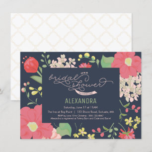 Bridal Shower Invitation - Garden, Flowers, Spring