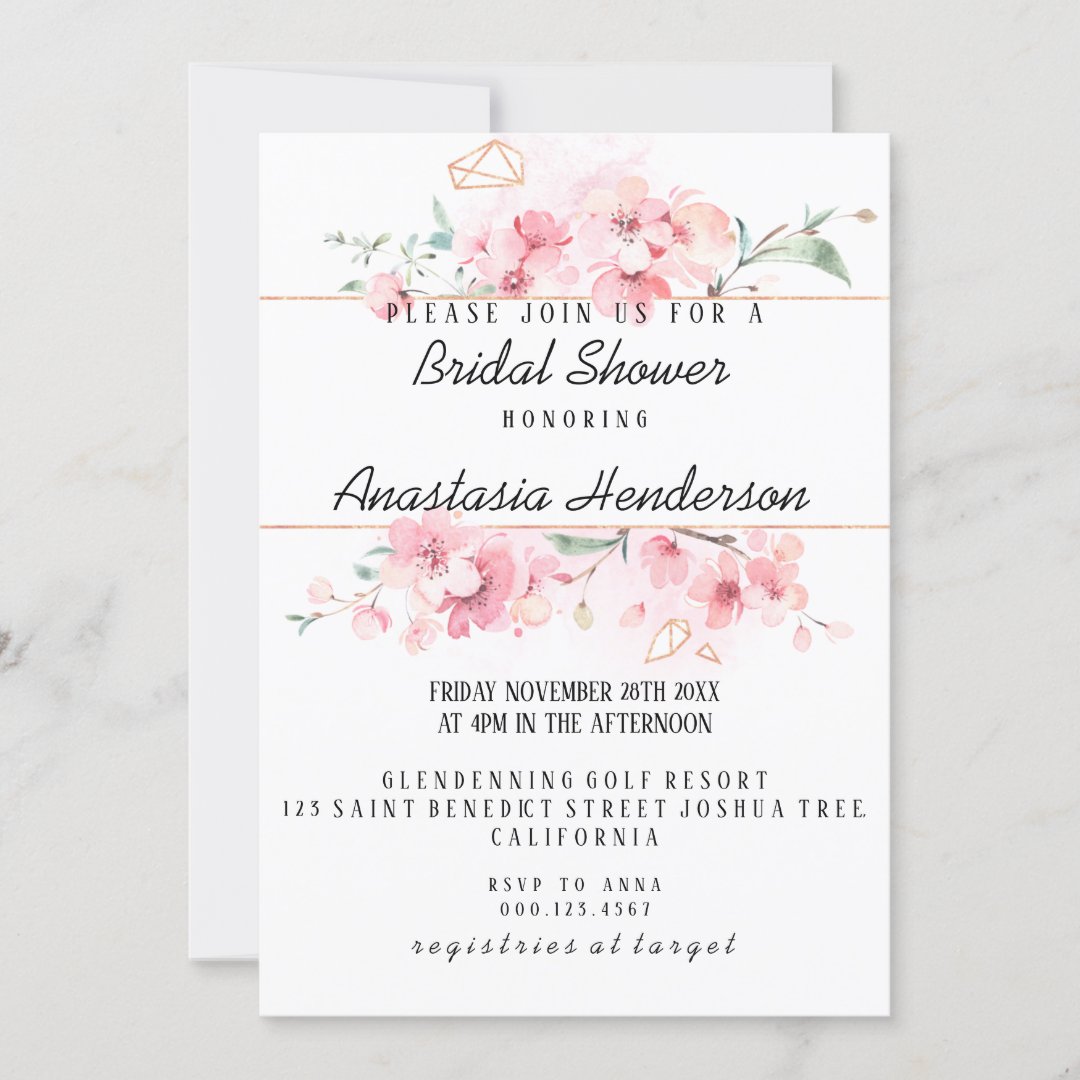 Bridal Shower Invitation. Invitation | Zazzle