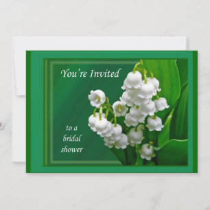 Bridal Shower Invitation - Lily of the Valley