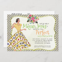Bridal Shower Invitation | Retro Housewife