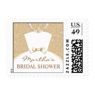 Bridal Shower Invitation Small Postage