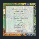 Bridal shower invitation, Vincent van Gogh,Irises Invitation<br><div class="desc">Bridal shower invitation, , Vincent van Gogh Irises. For celebrations like weddings, anniversary,  graduations,  engagements, birthdays,  bridal showers,  party,  meetings.</div>