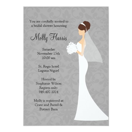 Bridal Shower Invitations With Envelopes 9