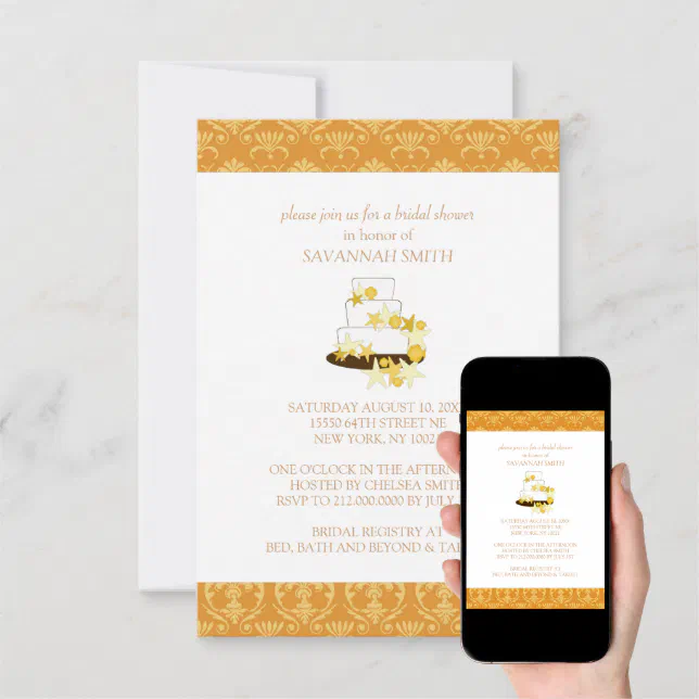 Bridal Shower Invitations Zazzle