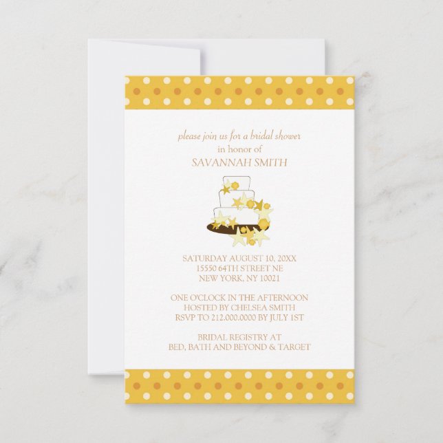 Bridal Shower Invitations (Front)