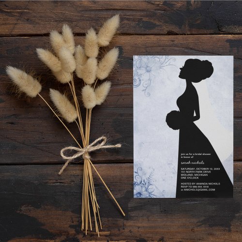 Bridal Shower Invitations {Blue}