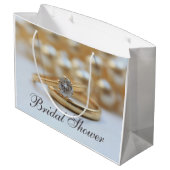 Bridal Shower Large Gift Bag (Back Angled)