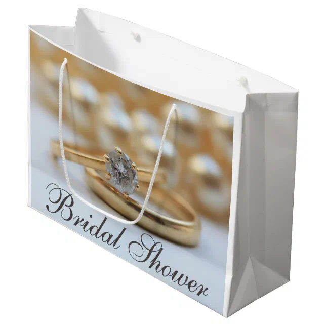 Bridal Shower Large Gift Bag Zazzle