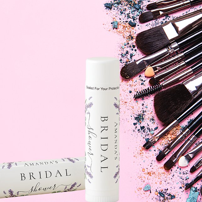 Bridal Shower lavender eucalyptus violet Lip Balm (Creator Uploaded)