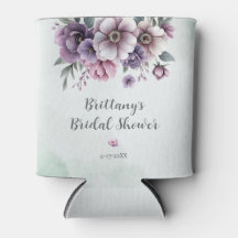 Bridal Shower Lavender & Green Floral