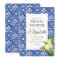Bridal Shower Lemon Foliage Blue Mediterranean