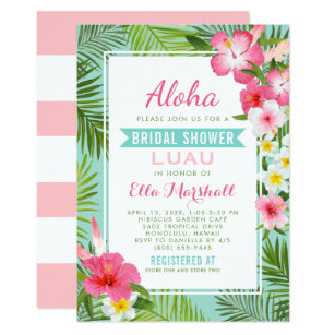 Tiki Wedding Invitations 7