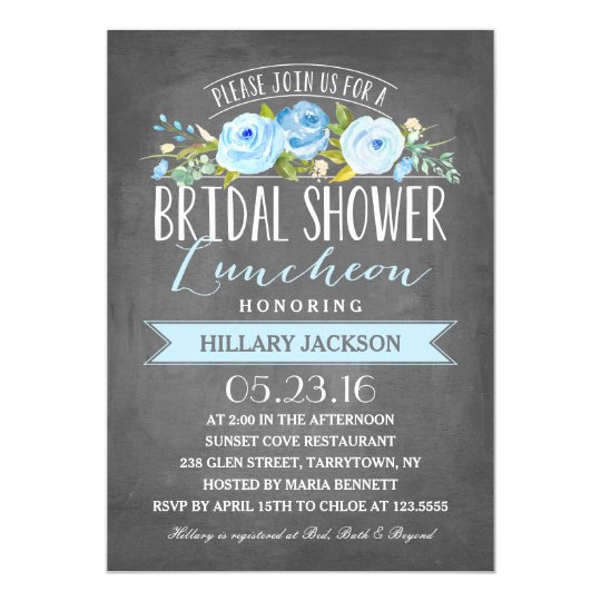 Bridal Shower Luncheon | Bridal Shower Invitation | Zazzle.com