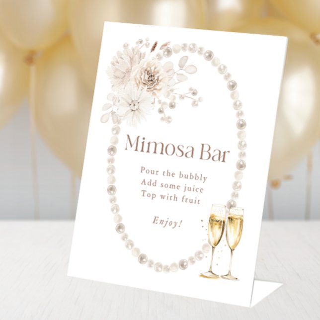 Bridal Shower Mimosa Bar Sign (Bridal Shower Mimosa Bar Sign
)