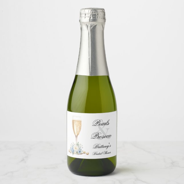 Bridal Shower Mini Bottle Label  (Front)