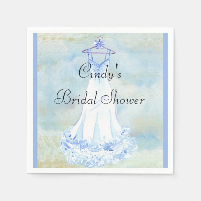 Bridal Shower Napkins (Front)