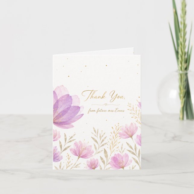 Bridal shower note card (Front)