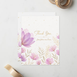 Bridal shower note card