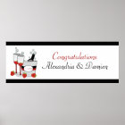 Bridal Shower or Engagement Customized Banner