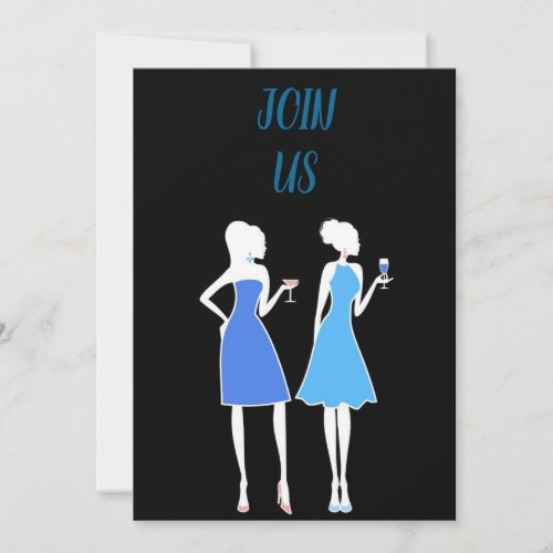 BRIDAL SHOWER OR GIRLS NIGHT PARTY INVITATION