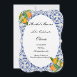 BRIDAL SHOWER ORANGES INVITATION<br><div class="desc">BRIDAL SHOWER ORANGES INVITATION FOR SPRING,  SUMMER AND THE FALL.</div>