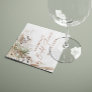 Bridal shower pampas grass modern boho elegant nap napkins