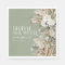 Bridal shower pampas modern elegant sage green