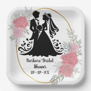 Bridal Shower Paper Plates