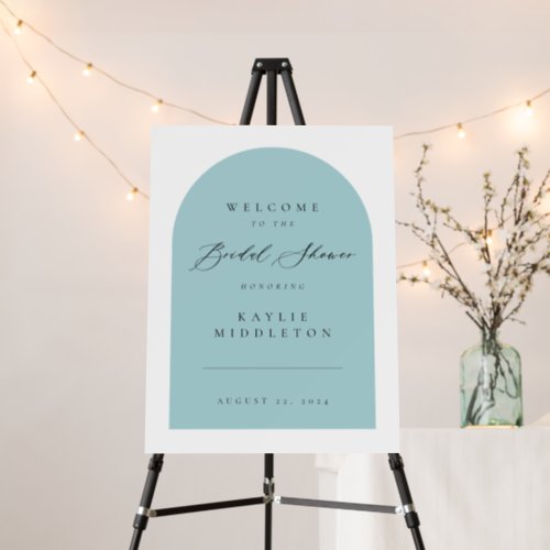 Bridal Shower Party Arch Welcome Sign Banner Board