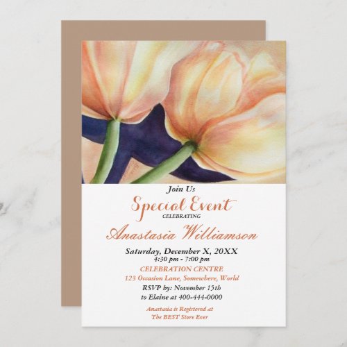 BRIDAL SHOWER PARTY EVENT INVITE