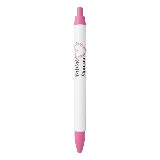 Bridal Shower Party Favor Cute Pen (Front Vertical)