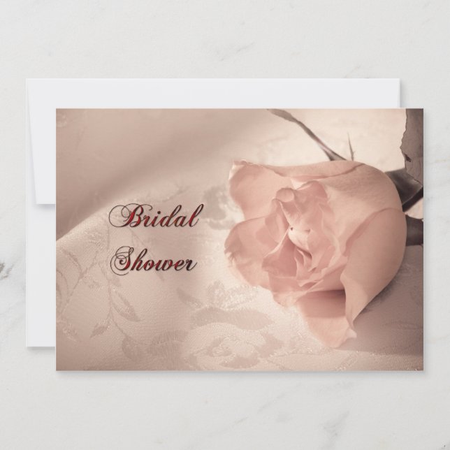 Bridal shower party invitation (Front)