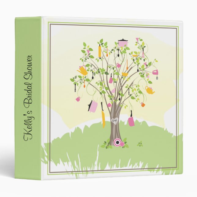 Bridal Shower Photo Binder (Front/Spine)