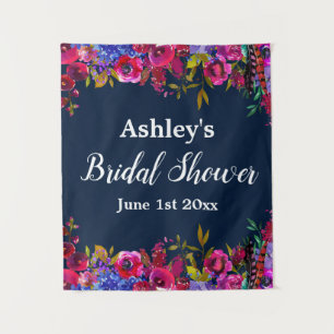 Bridal Shower Photo Booth Backdrop Wildflower Prop