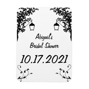 Bridal Shower Reminder or Keepsake Magnet