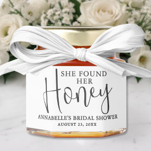 Bridal Shower She Found Her Honey Jar Favors