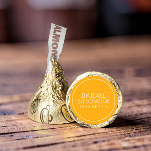 Bridal Shower Simple Modern Elegant Chic Hershey®'s Kisses®