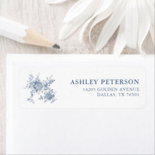 Bridal Shower Something Before I Do Return Address Label