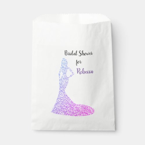 Bridal Shower Sparkle  Shine Favor Bags