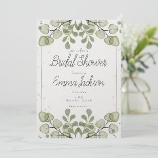 Bridal shower special day save the date