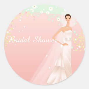 Bridal Shower Stickers