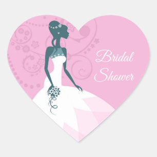 Bridal Shower Stickers