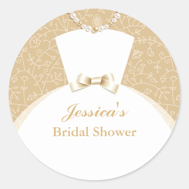 Bridal Shower Stickers (Front)